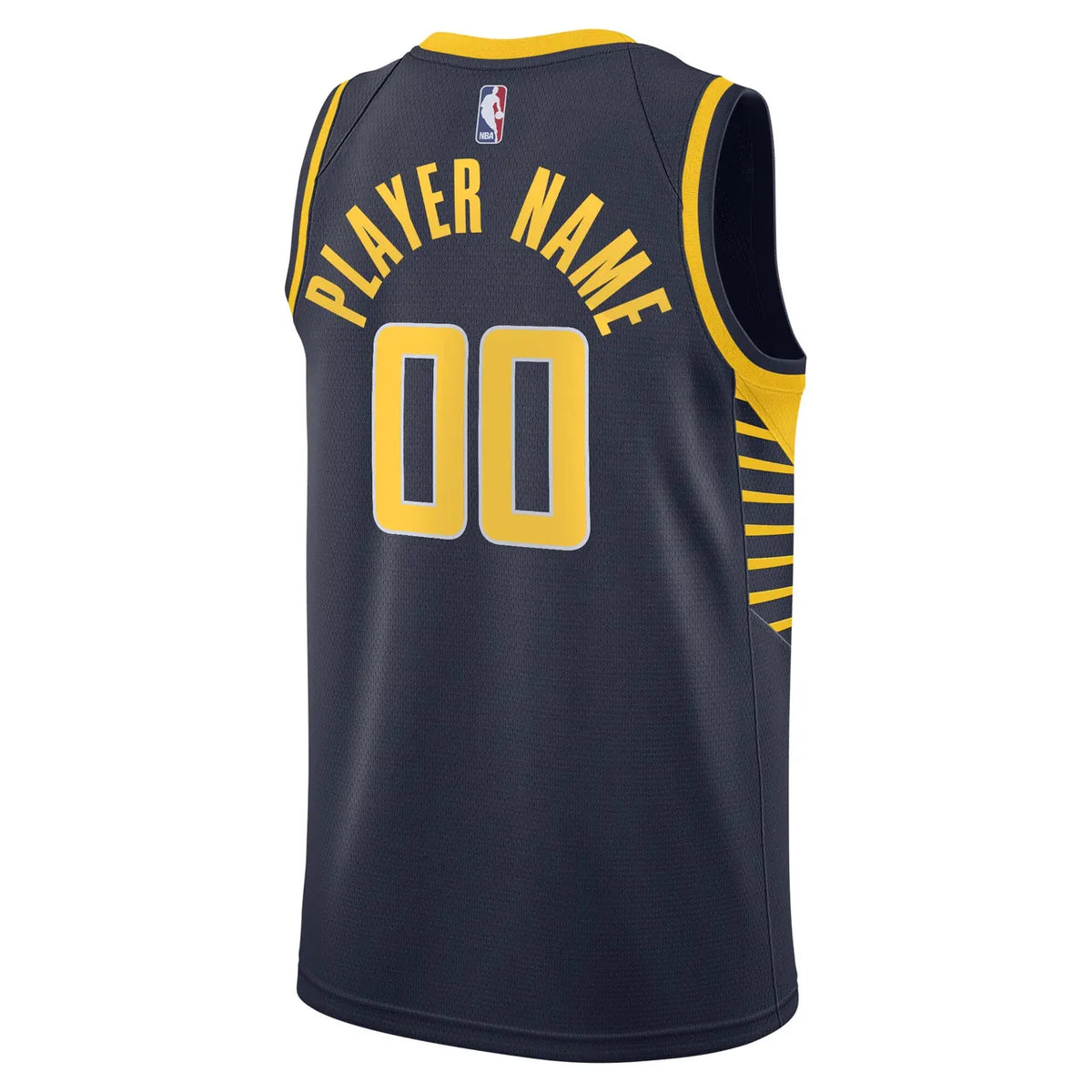 nike Pacers Navy Alternate Jersey - Hình 4