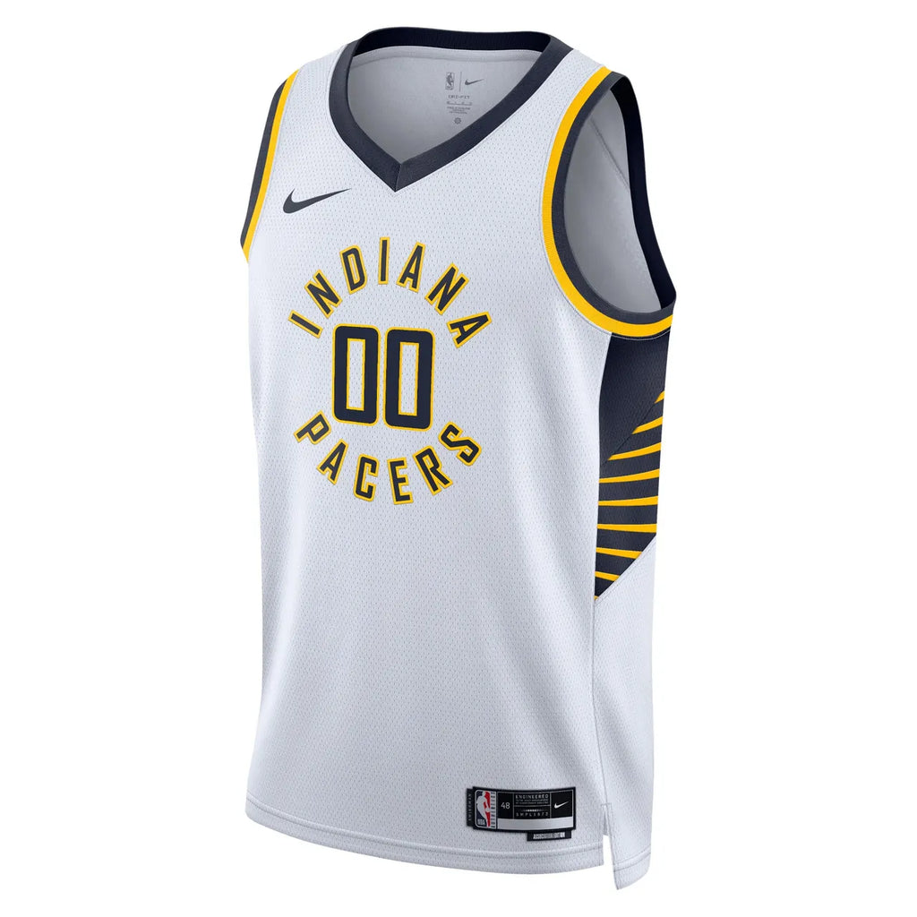 association Pacers White Custom Jersey - Hình 2