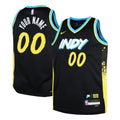 Pacers Black Custom City Jersey