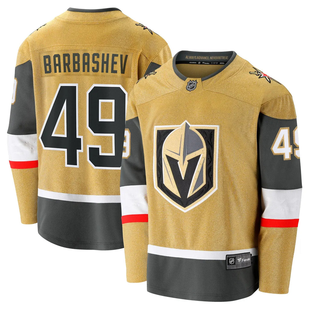 fanatics Barbachev Golden Knights Jersey - Hình 2