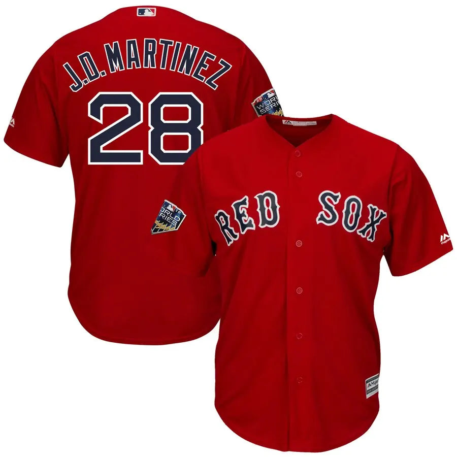 martinez Majestic Red Sox Jersey