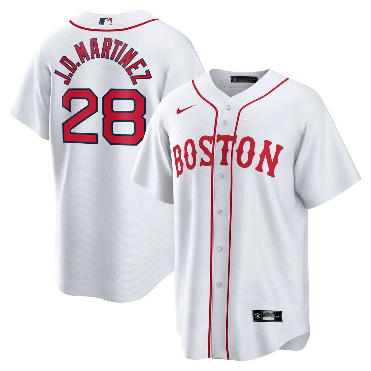 nike J.D. Martinez Red Sox Jersey