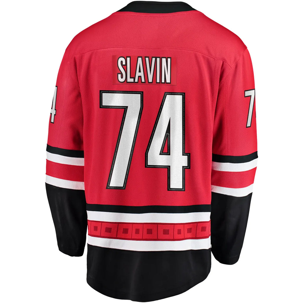 Slavin Hurricanes Jersey Red - Hình 4