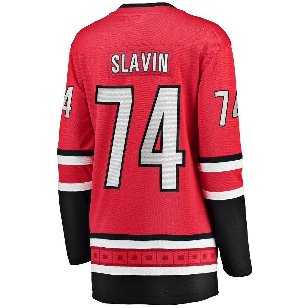 fanatics Slavin Hurricanes Black Jersey - Hình 6