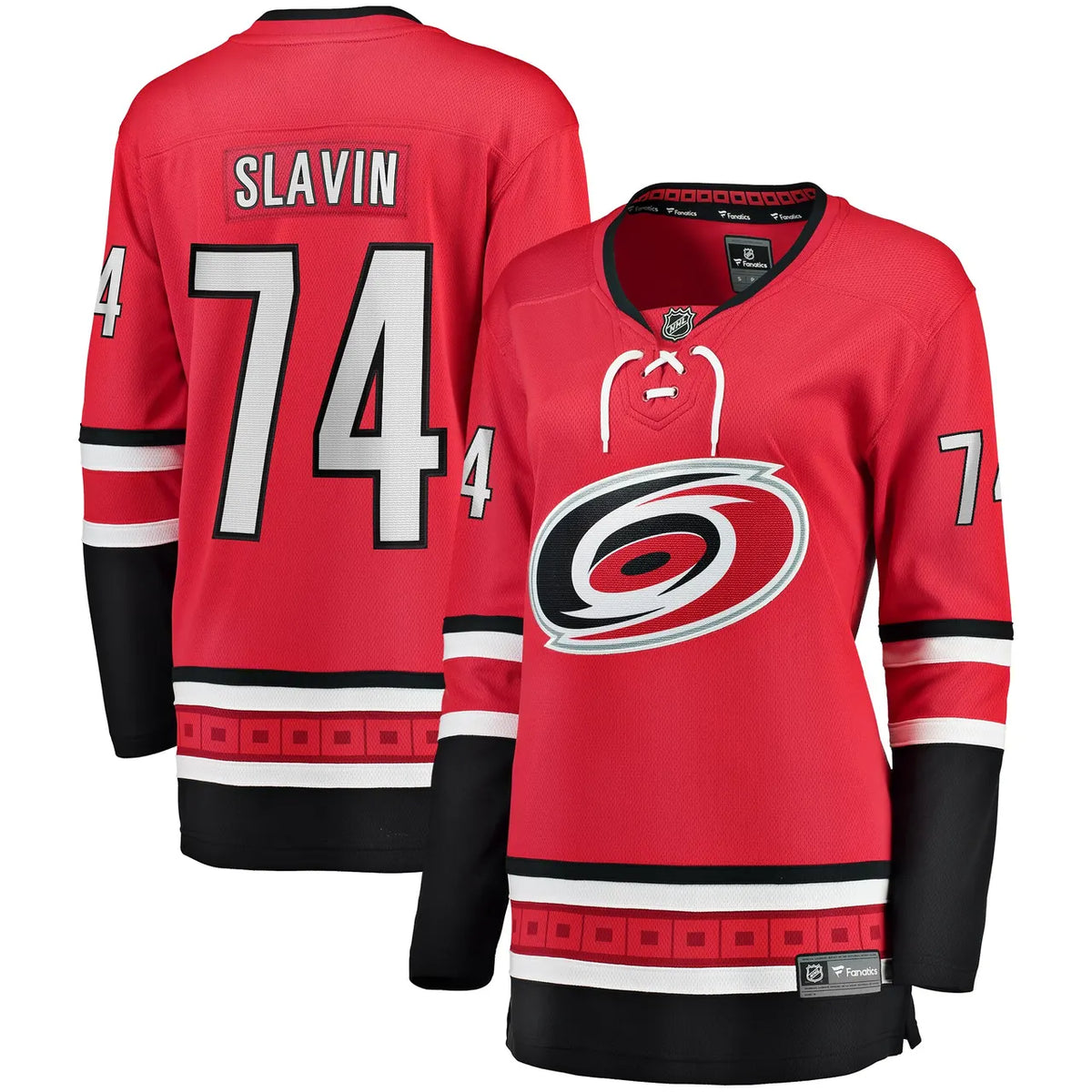 fanatics Slavin Hurricanes Black Jersey - Hình 7