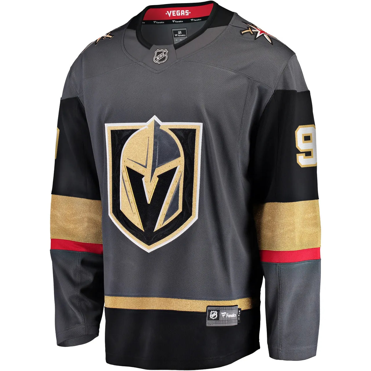 fanatics gray Eichel Golden Knights Jersey - Hình 3