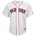 Majestic Red Sox White Jersey