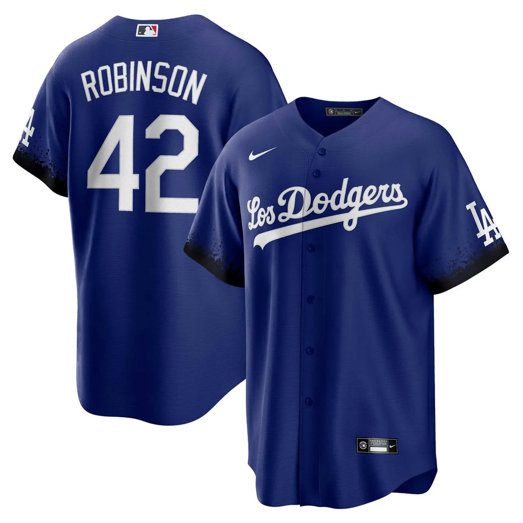 Dodgers Robinson Blue Jersey