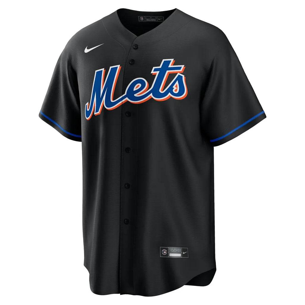 nike alternate deGrom Mets Black Jersey