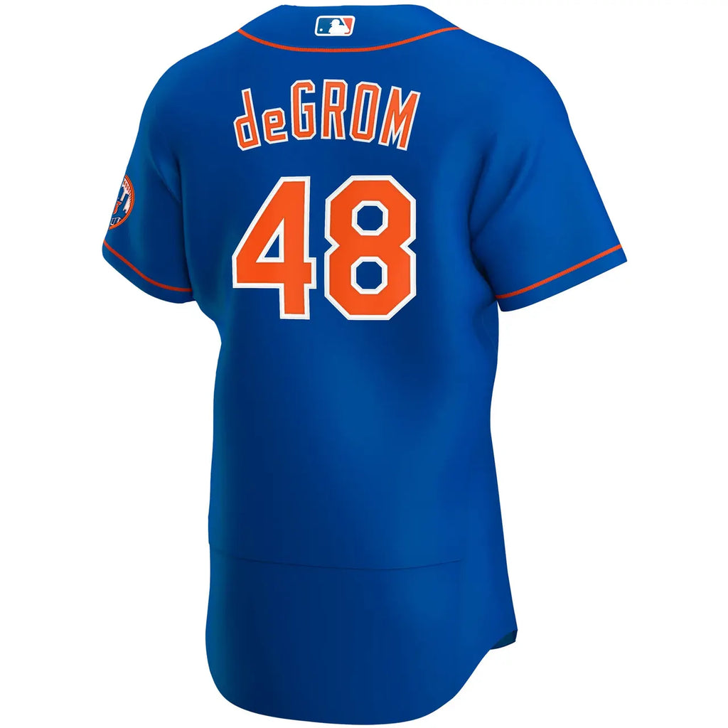 deGrom Mets Blue Jersey nike - Hình 4