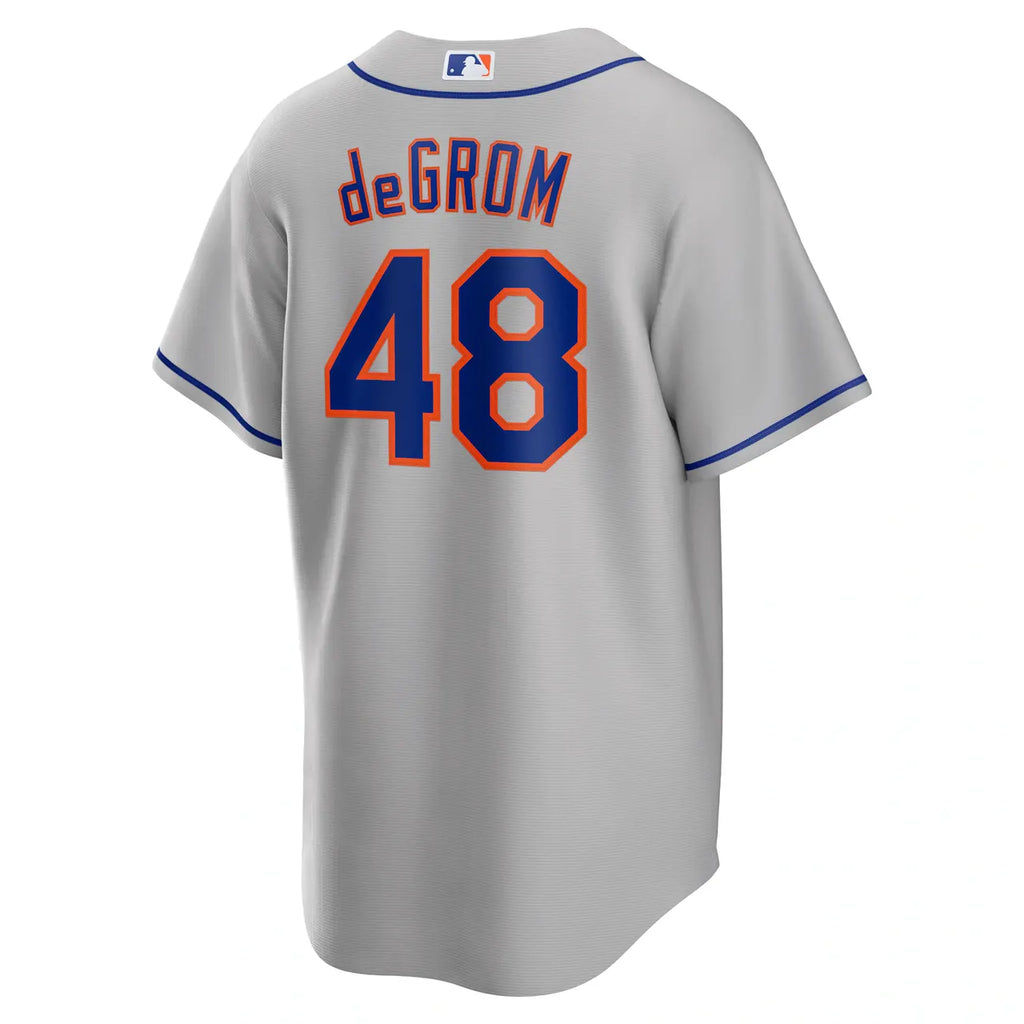 Nike deGrom Mets Blue Jersey - Hình 7