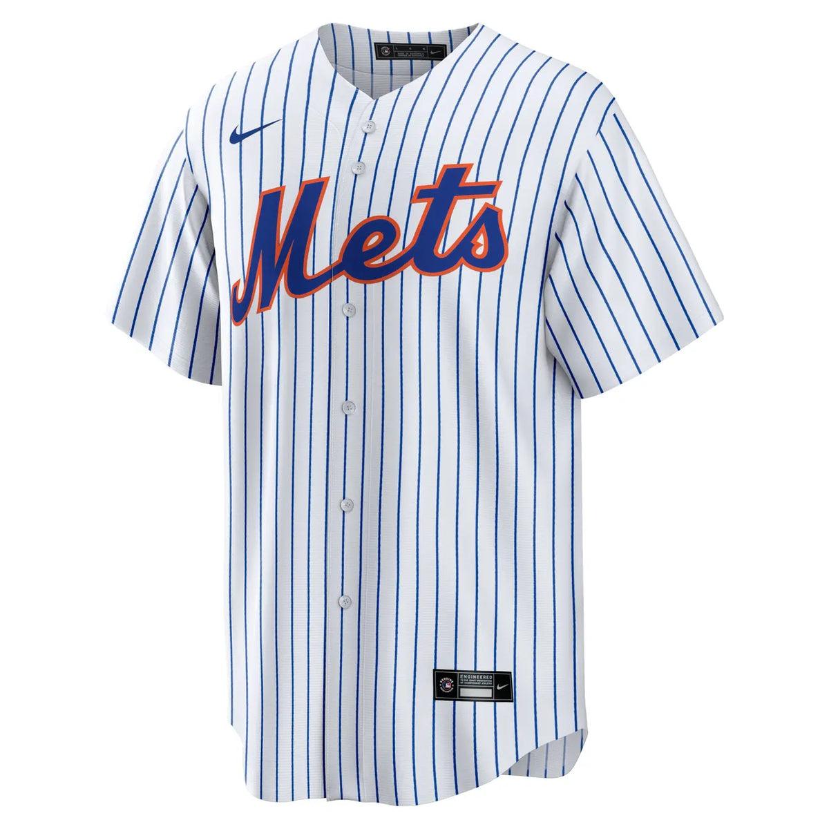 authentic Nike deGrom Mets Pinstripe Jersey - Hình 3