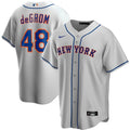 nike deGrom Mets White Jersey