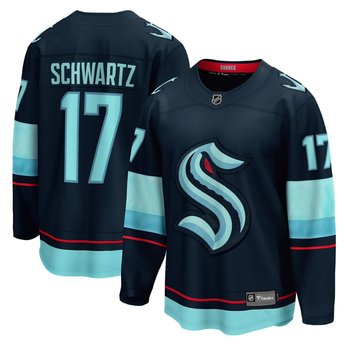 Schwartz Kraken Navy Jersey - Hình 2