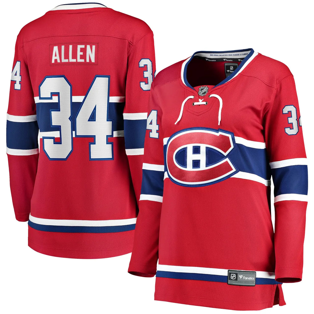 Allen Canadiens Red Jersey
