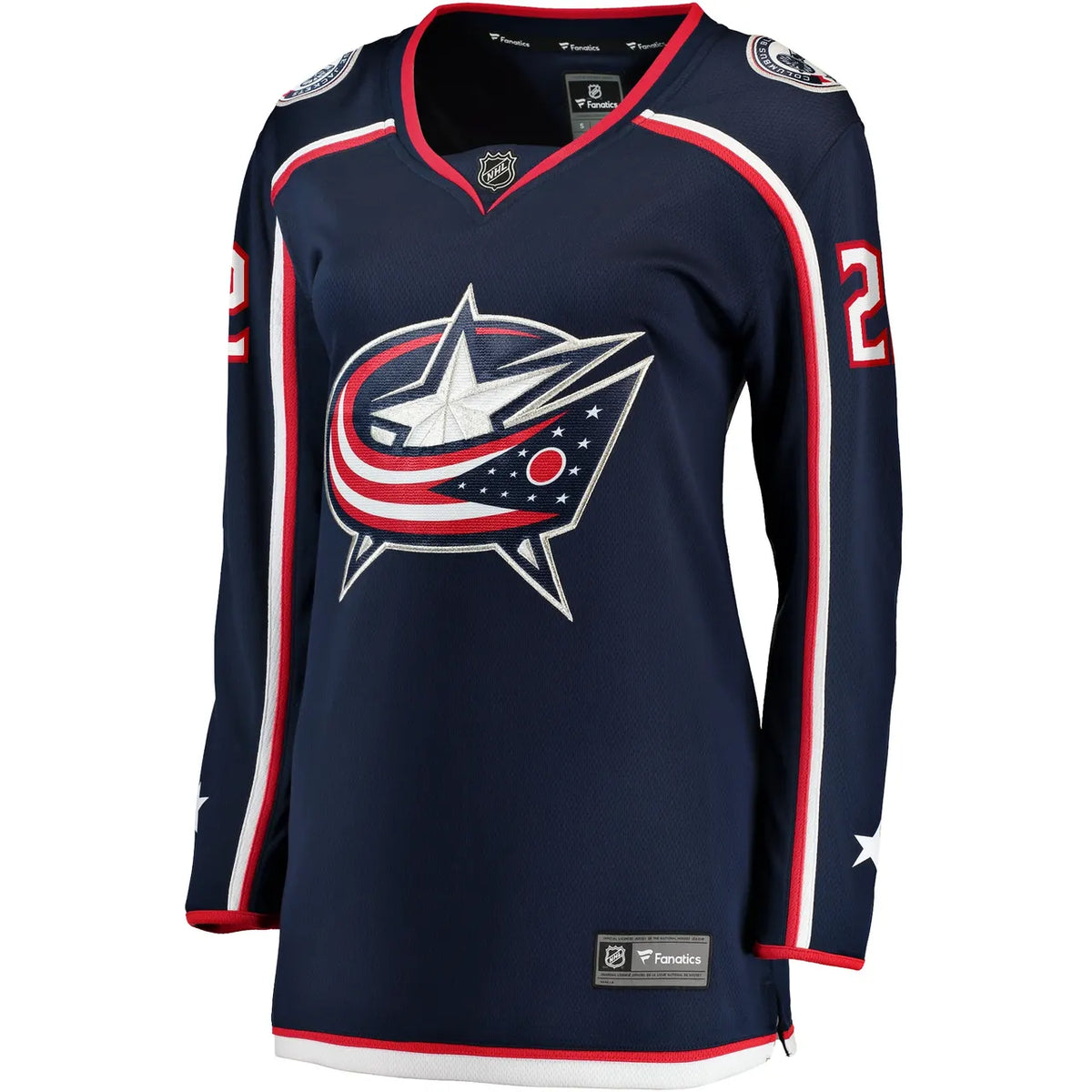 Fanatics Bean Blue Jackets Jersey