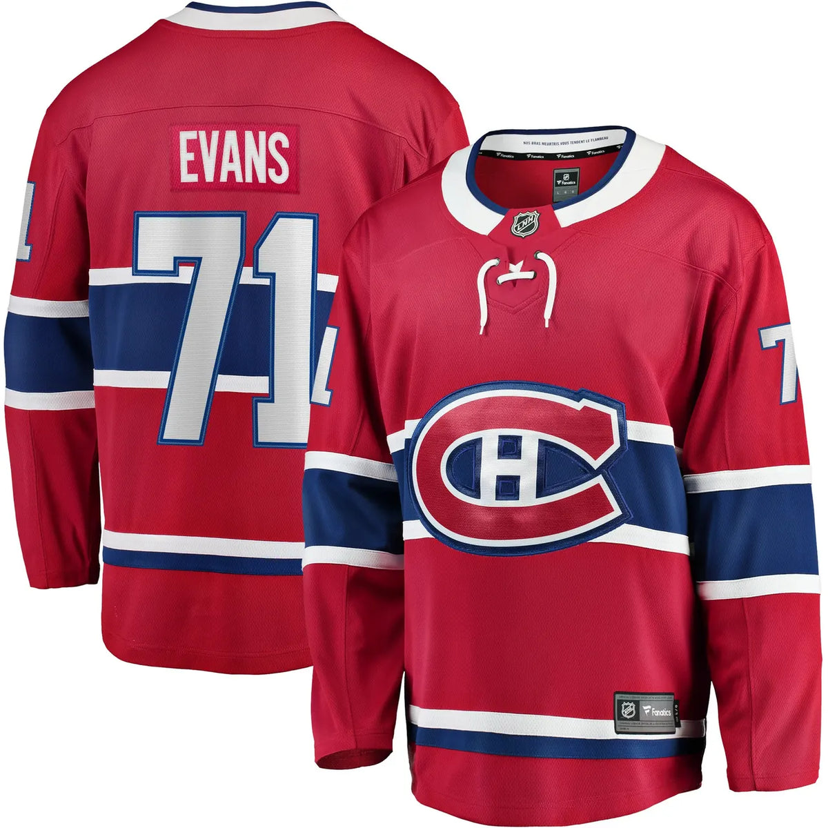 Fanatics Evans Canadiens Jersey