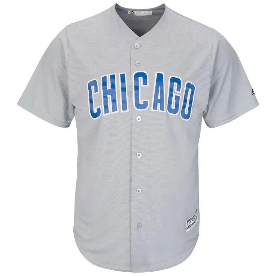 Baez Cubs Gray Jersey - Hình 2