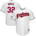 majestic Bruce #32 Indians Jersey