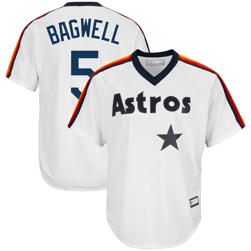 Bagwell Astros White Jersey