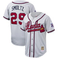 Smoltz Braves Gray Jersey