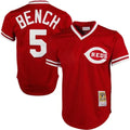 mitchell Bench Reds Red Jersey