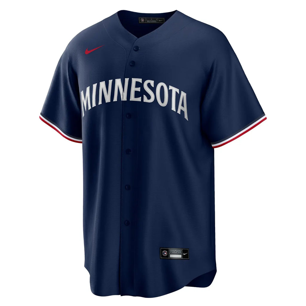 Polanco Twins Navy Jersey - Hình 3