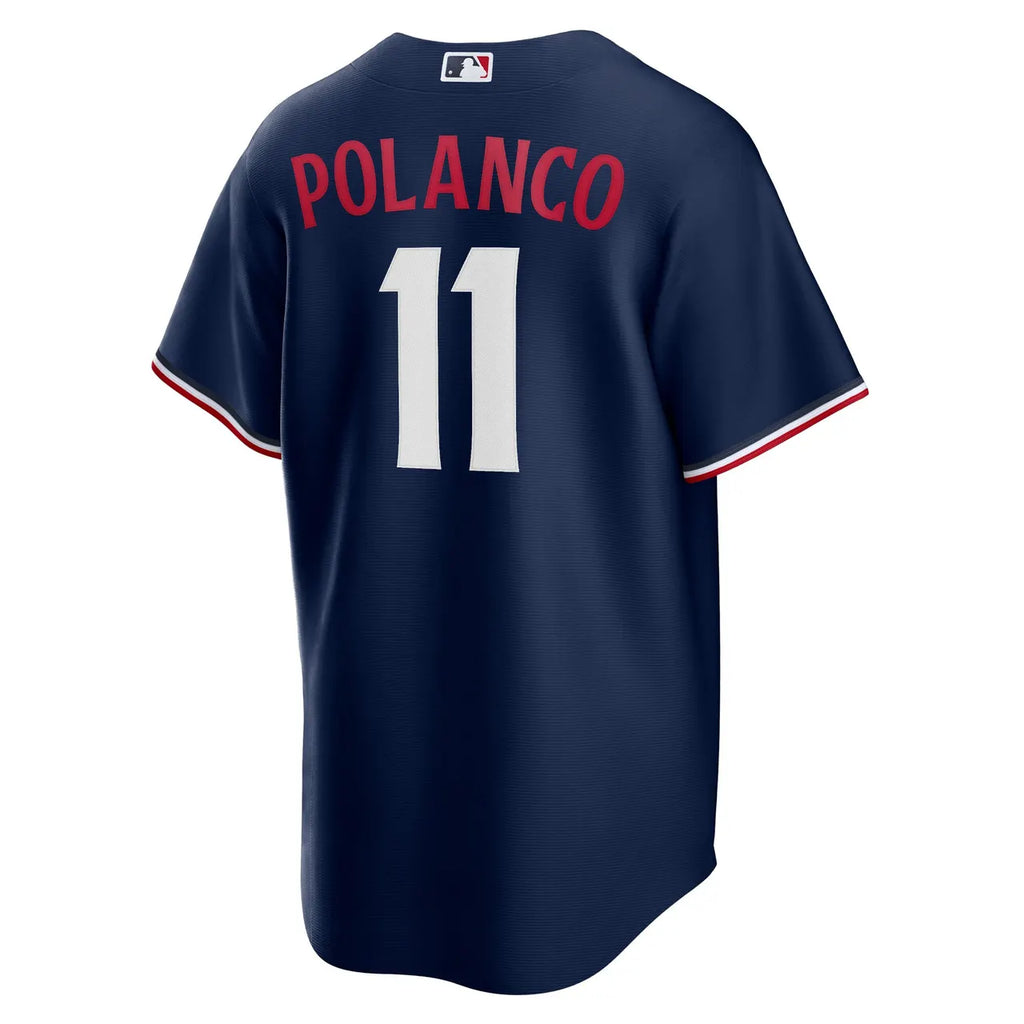 Polanco Twins Navy Jersey - Hình 4