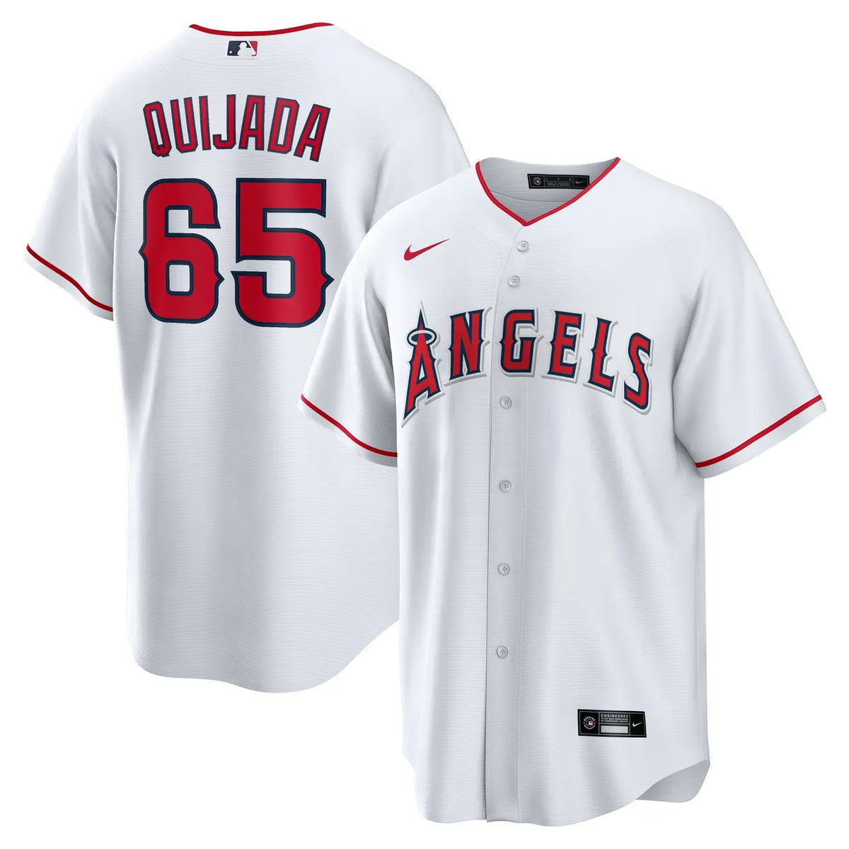 Quijada Angels White Jersey - Hình 2