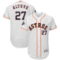 Majestic Altuve Astros White Jersey
