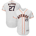 Majestic Altuve Astros White Jersey