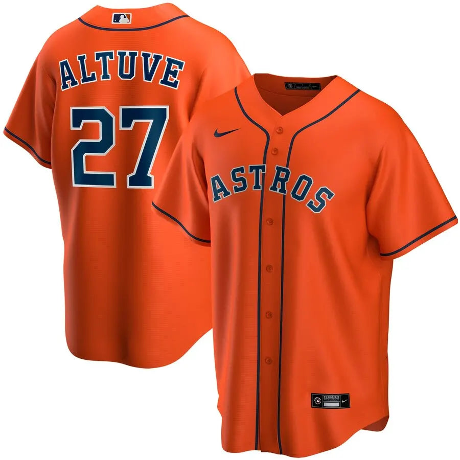 Altuve Astros Orange Jersey nike