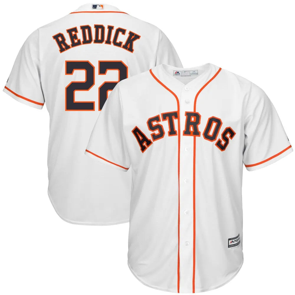 Reddick Astros White Jersey