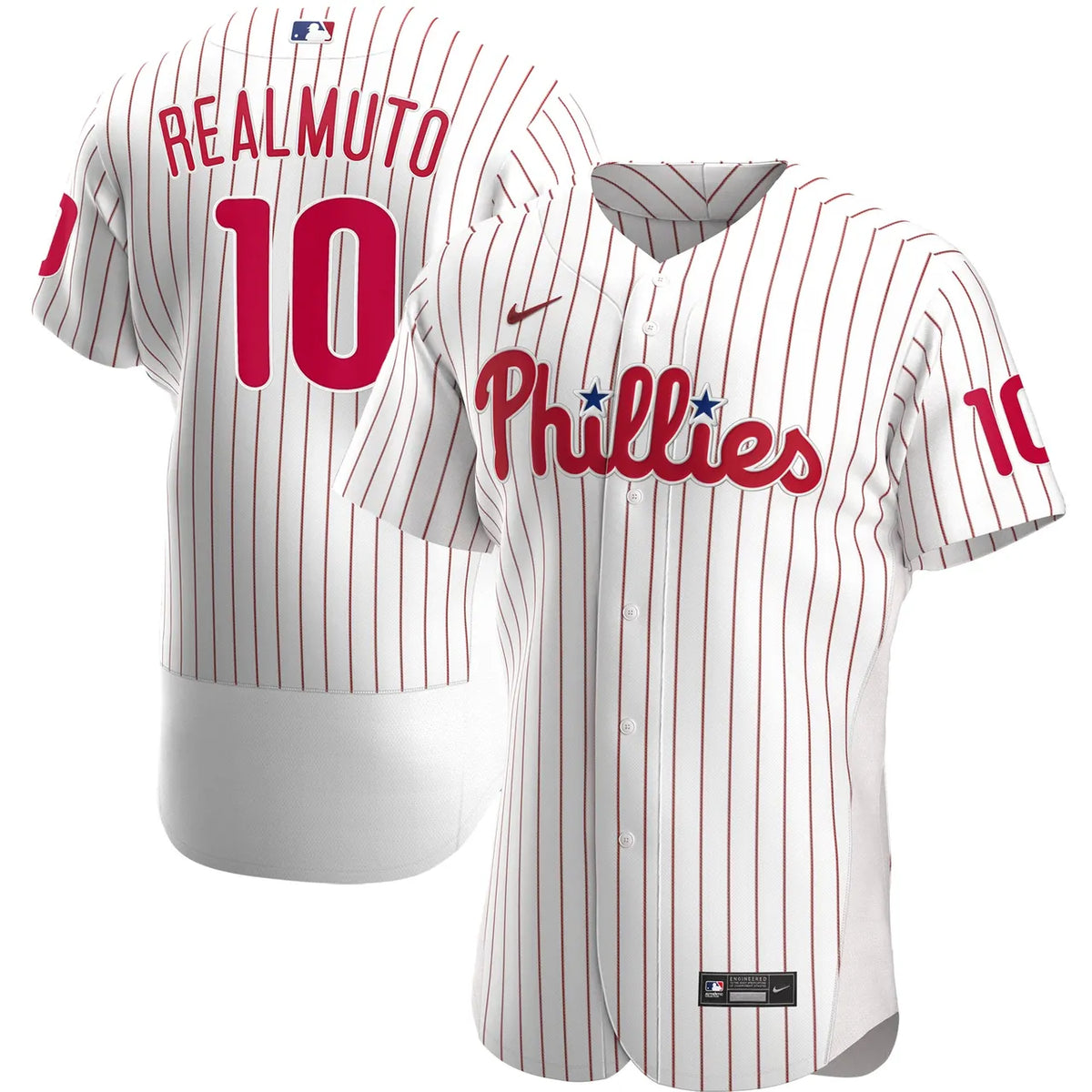 nike Realmuto Phillies Pinstripe Jersey
