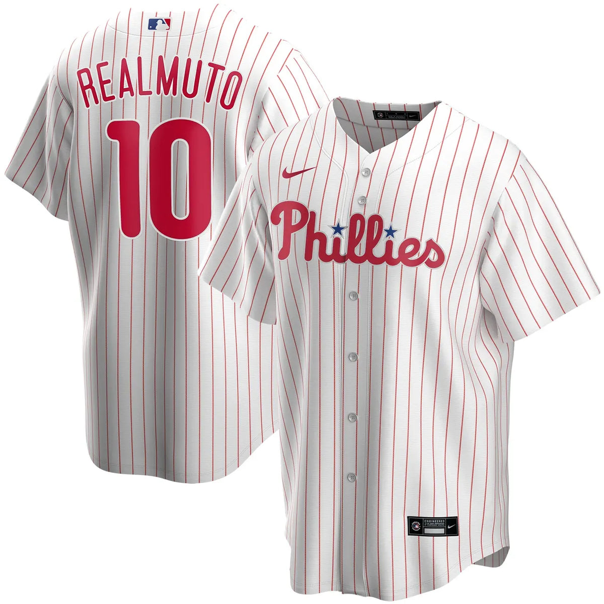 Realmuto Phillies White Jersey