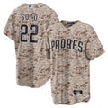 Soto Padres Camo Jersey nike