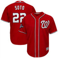 majestic Soto Nationals Red Jersey
