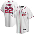nike Nationals Soto White Home Jersey