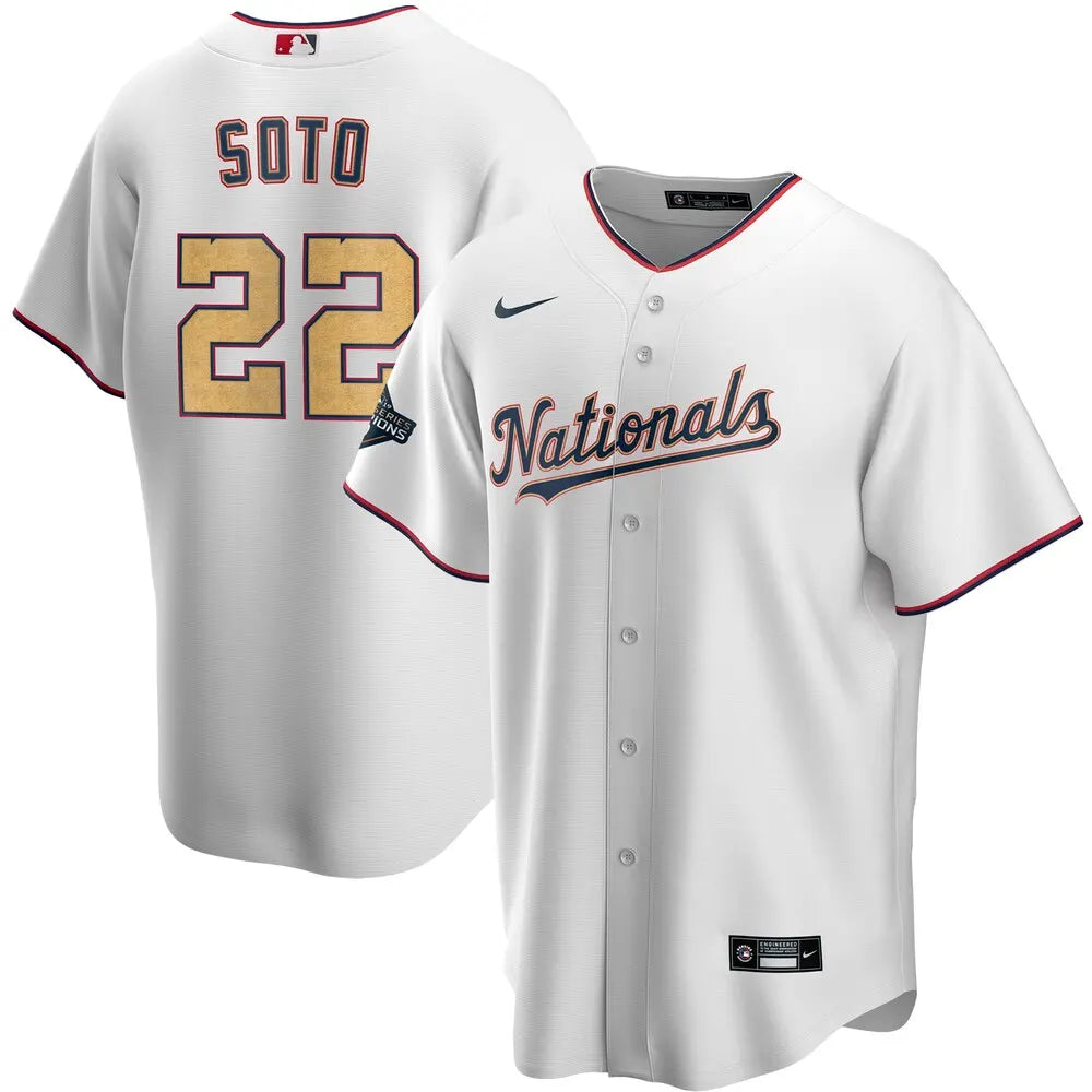 Nationals 2022 White Jersey