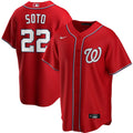 Nike Soto Nationals Red Jersey