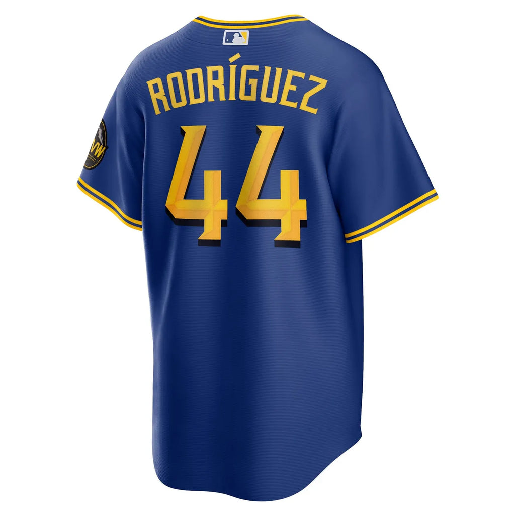 Rodríguez Mariners Blue Jersey nike - Hình 3