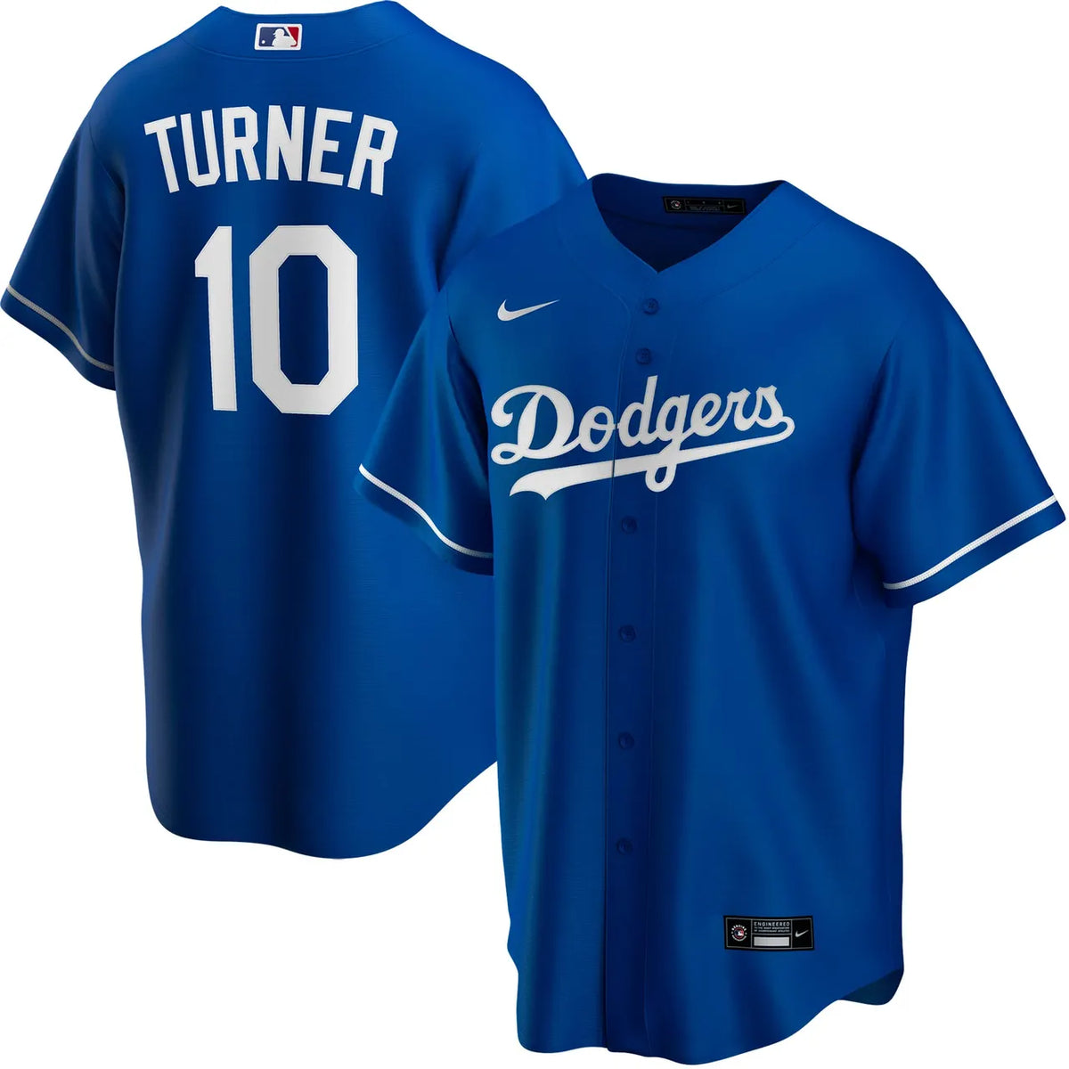 Nike Turner Dodgers Blue Jersey