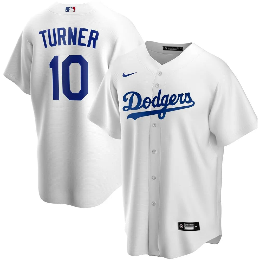 Turner Dodgers White Jersey