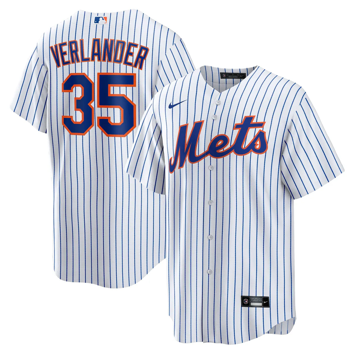 Verlander Mets Royal Jersey - Hình 12