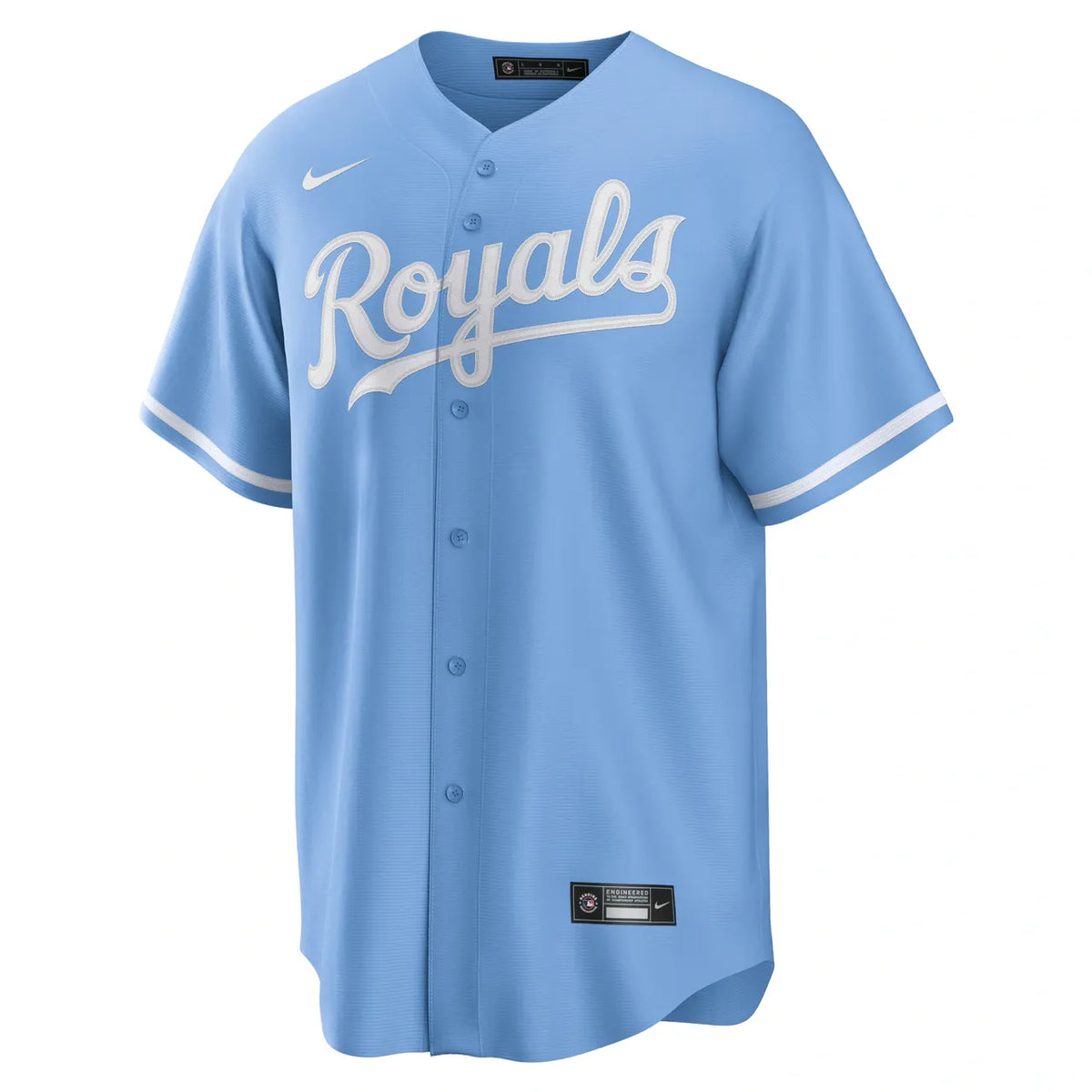 nike city Royals Light Blue Jersey - Hình 3