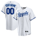 Royals White Custom Jersey nike