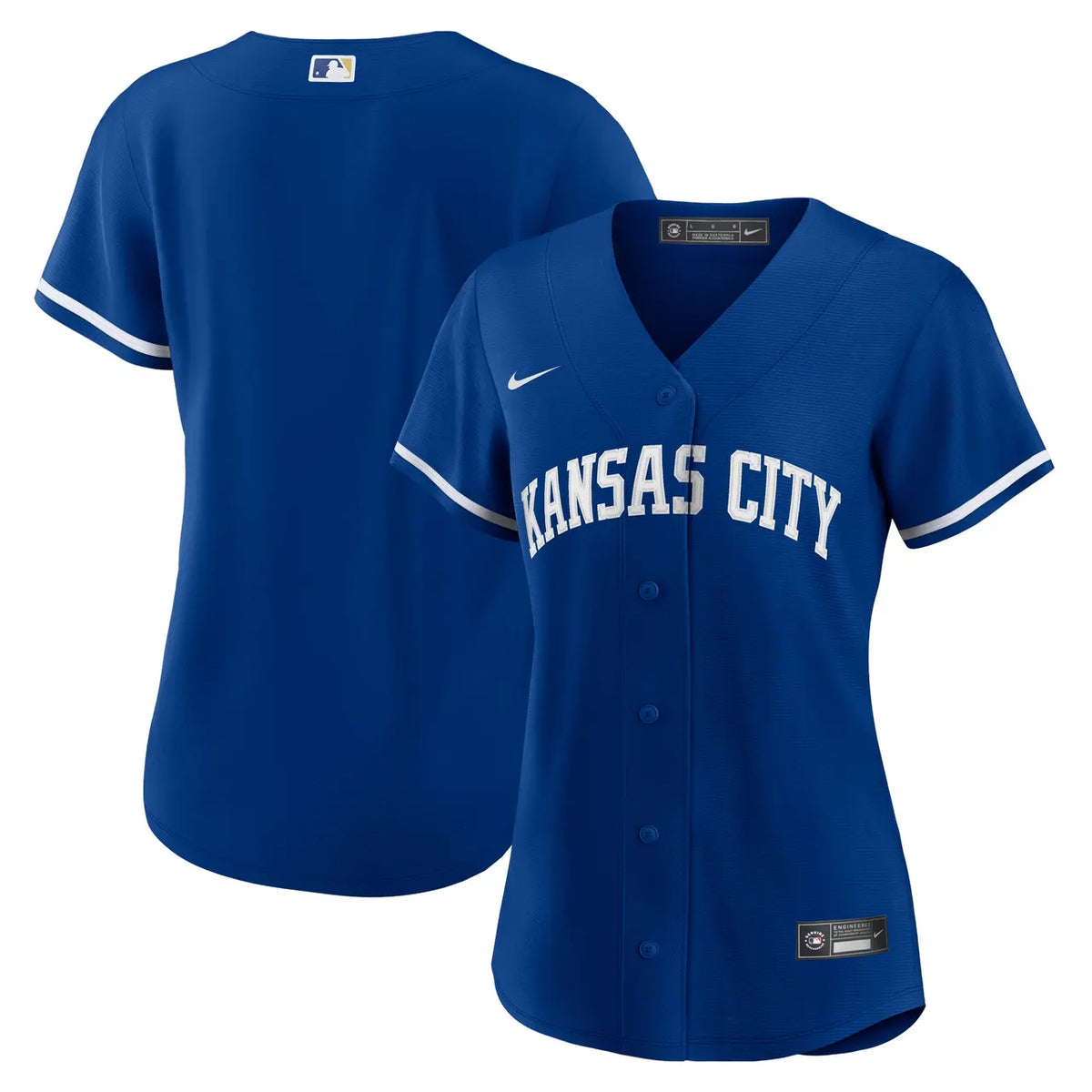kansas Nike Royals Blue Jersey - Hình 2
