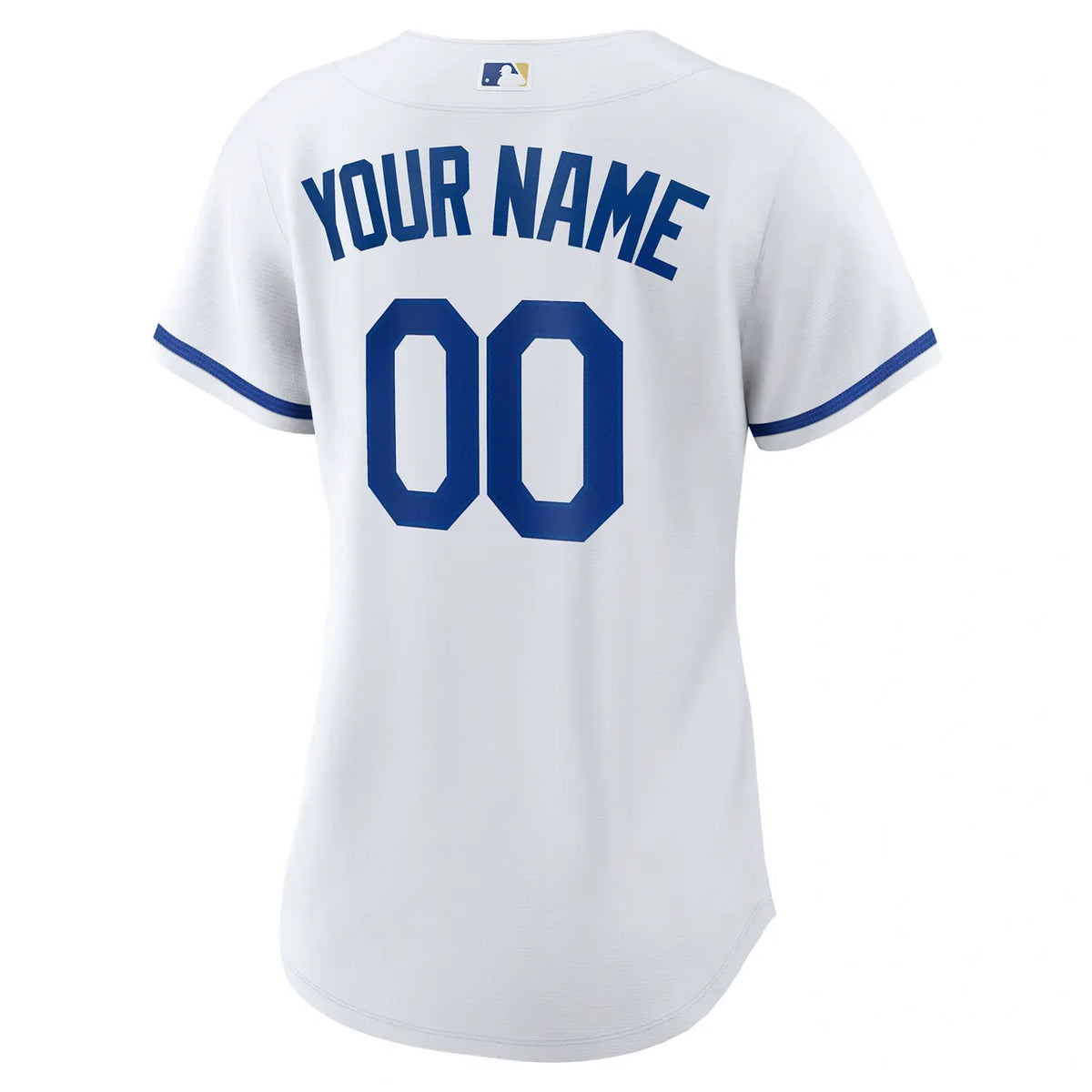 nike custom Royals White Home Jersey - Hình 4