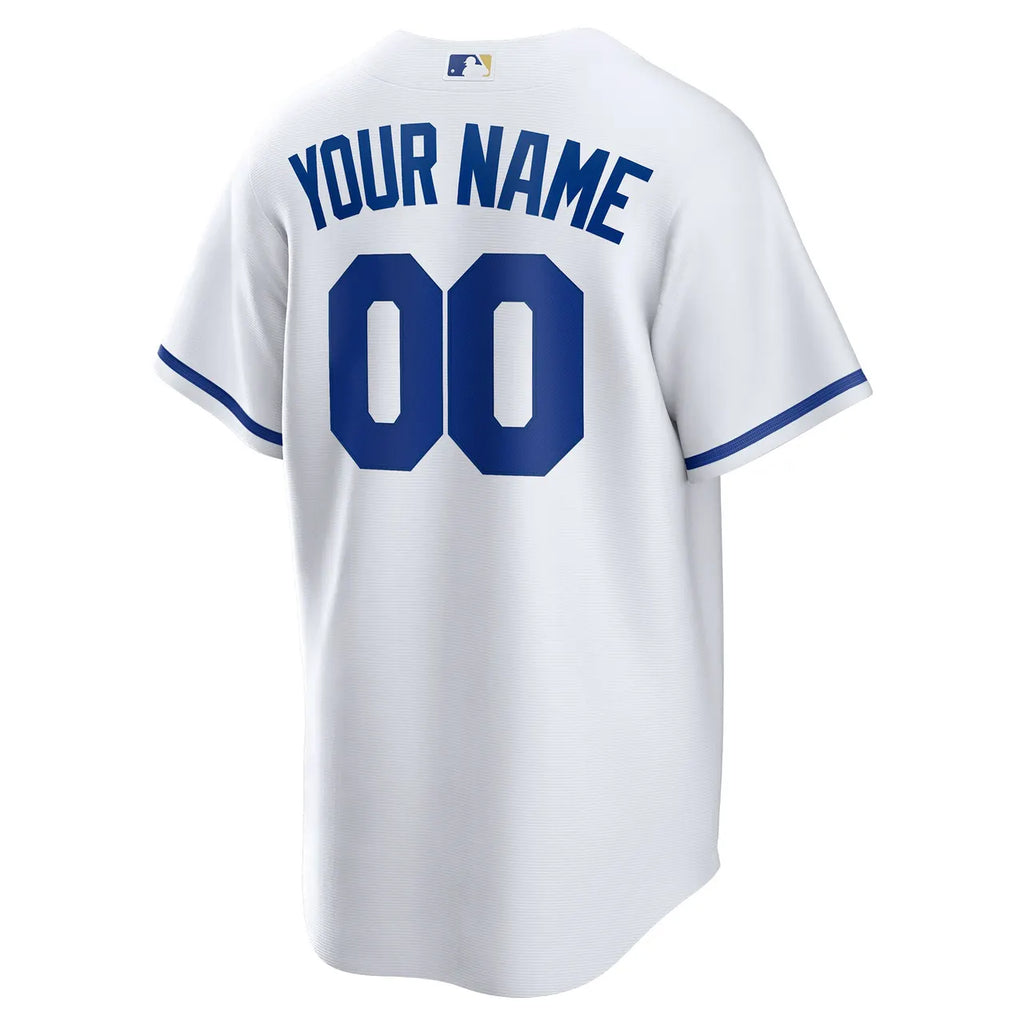 nike personalized Royals White Custom Jersey - Hình 4