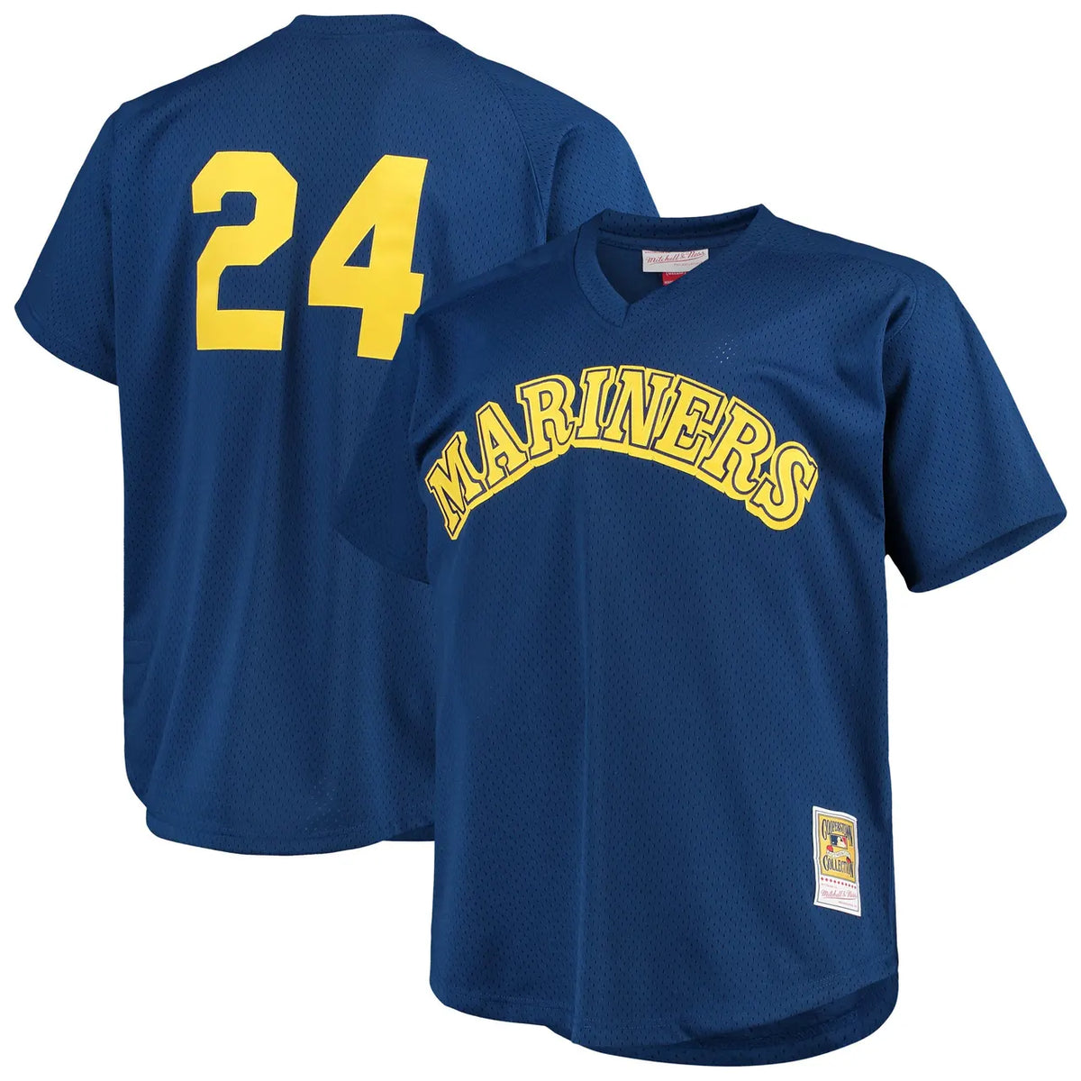 Mariners Blue Cooperstown Jersey - Hình 2